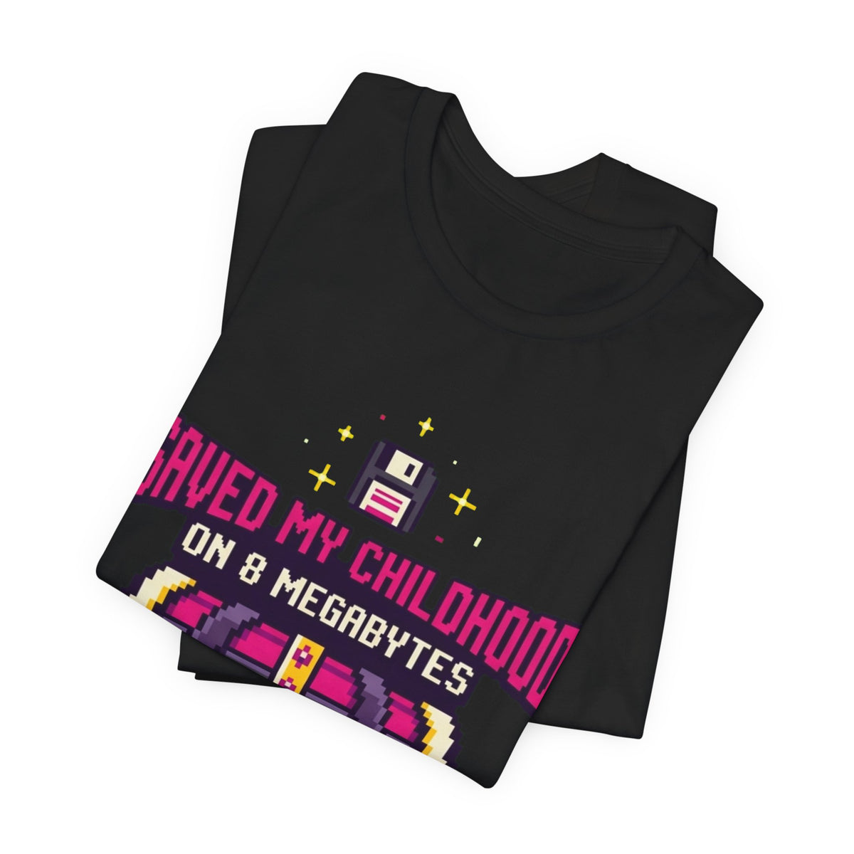 Saved My Childhood On 8MB Retro Gamer Tee