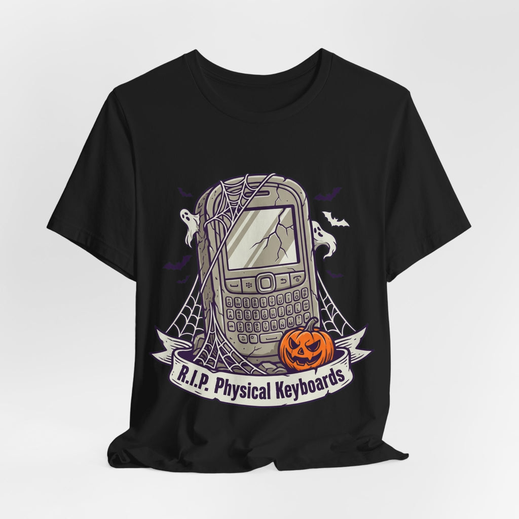 Rest In Keyboard Tech Halloween Tee