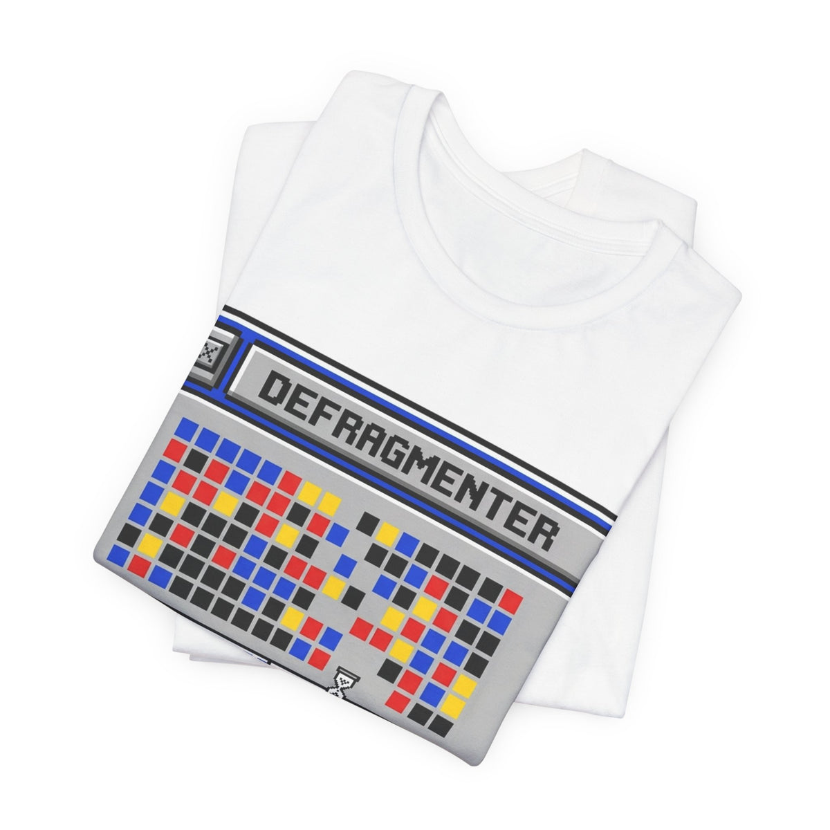 Currently Defragmenting Retro 90s PC Tee
