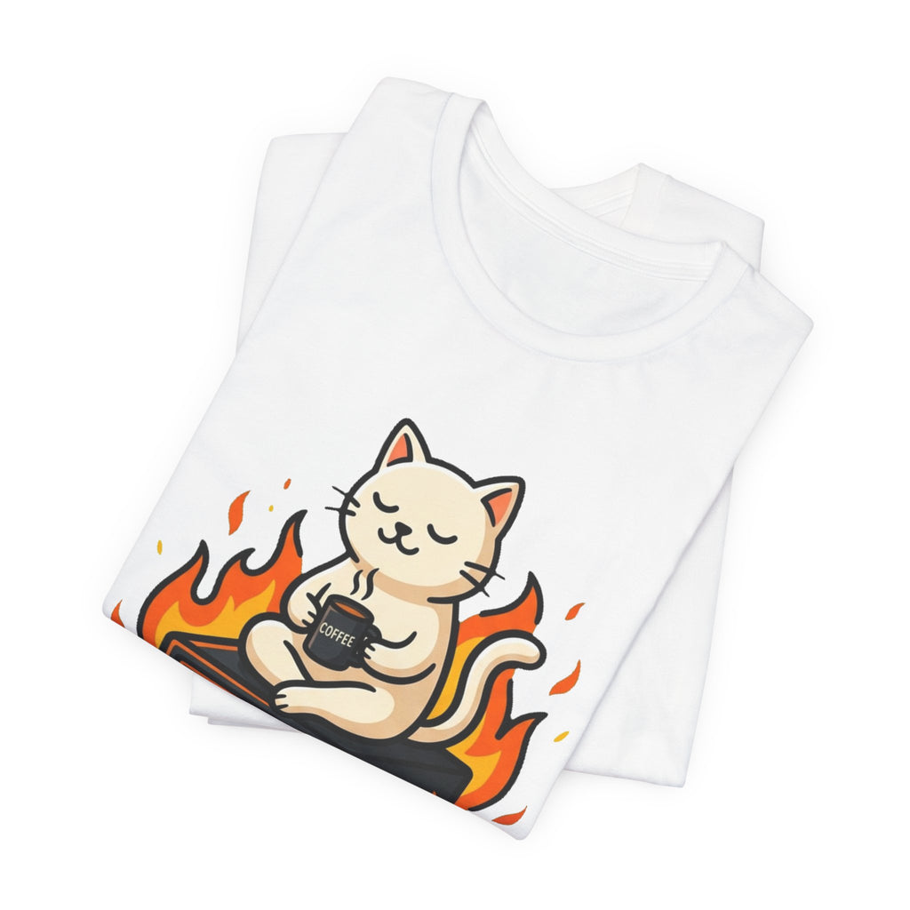 DevOps Calm Cat Server Tee