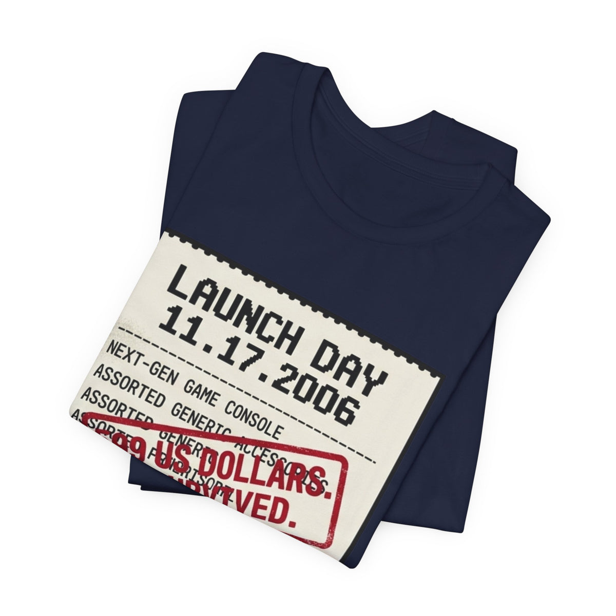 599 US Dollars Survivor Retro Gamer Tee