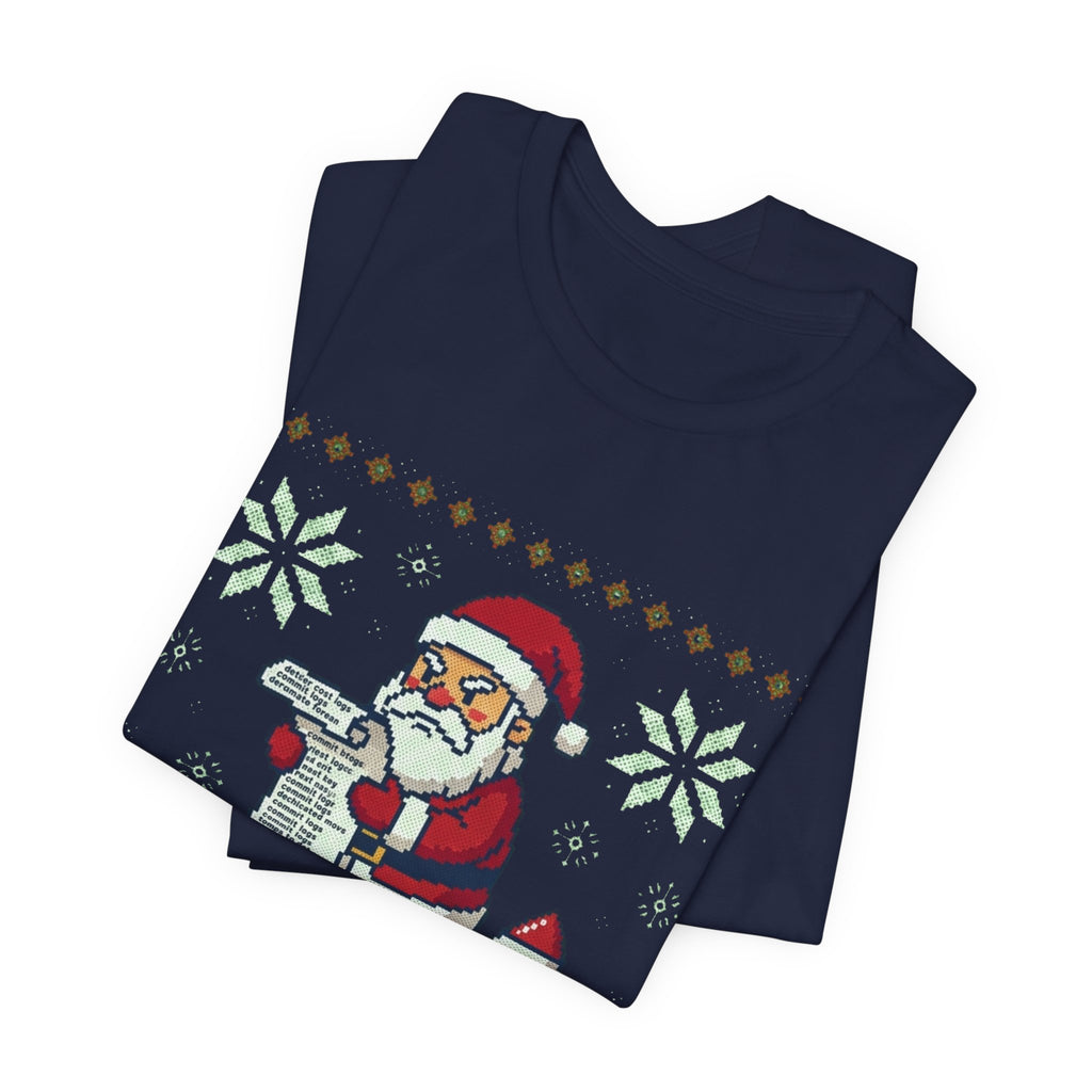 Naughty List Pushed To Main Christmas Tee