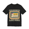 Remember My 9-Digit Messenger Number 90s Tee