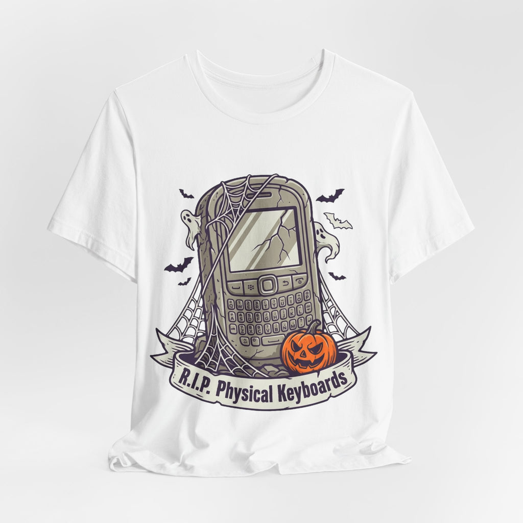 Rest In Keyboard Tech Halloween Tee