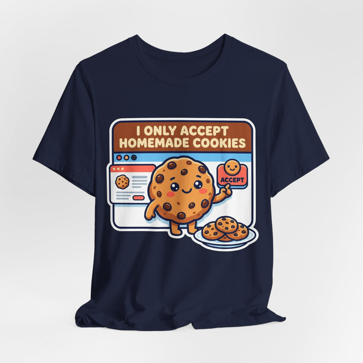 Accept All Cookies Web Dev Tee