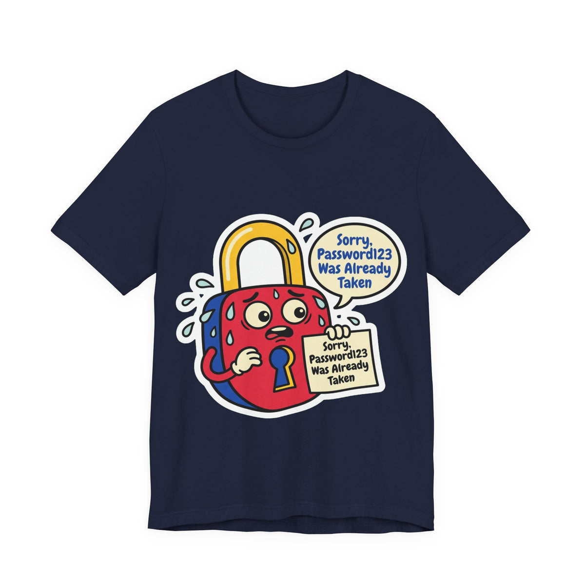 Password123 Was Taken Security Tee