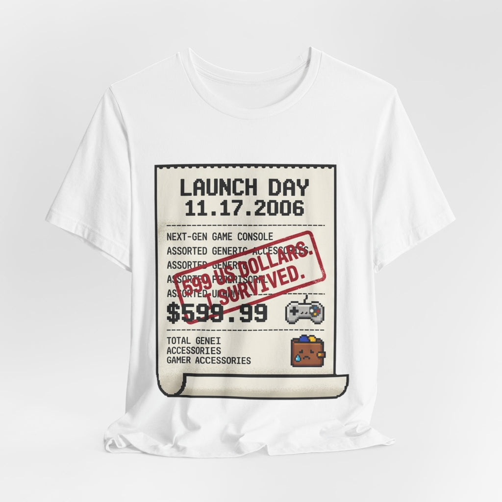 599 US Dollars Survivor Retro Gamer Tee