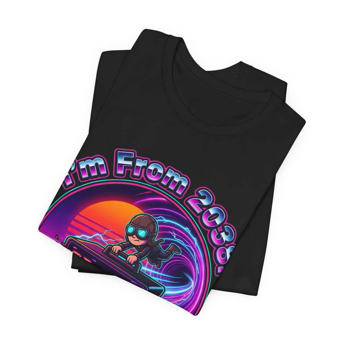 I'm From 2038 Timestamp Time Traveler Tee