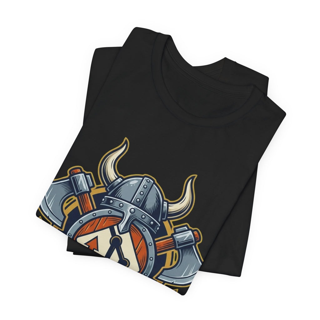Force Push And Pray Viking Developer Tee