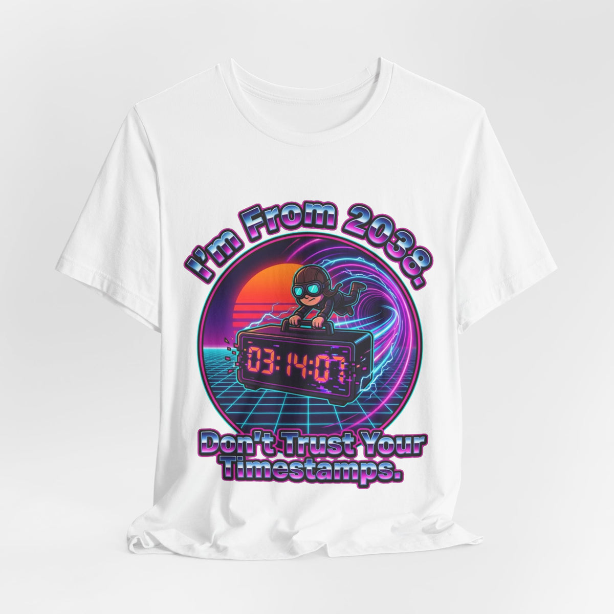 I'm From 2038 Timestamp Time Traveler Tee