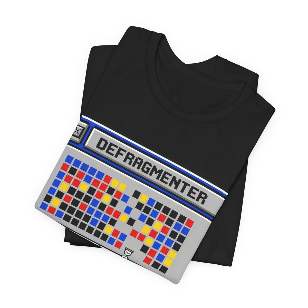Currently Defragmenting Retro 90s PC Tee