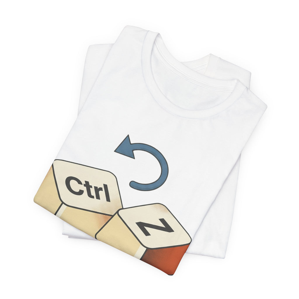 Life Needs A Ctrl Z Retro Keycap Tee