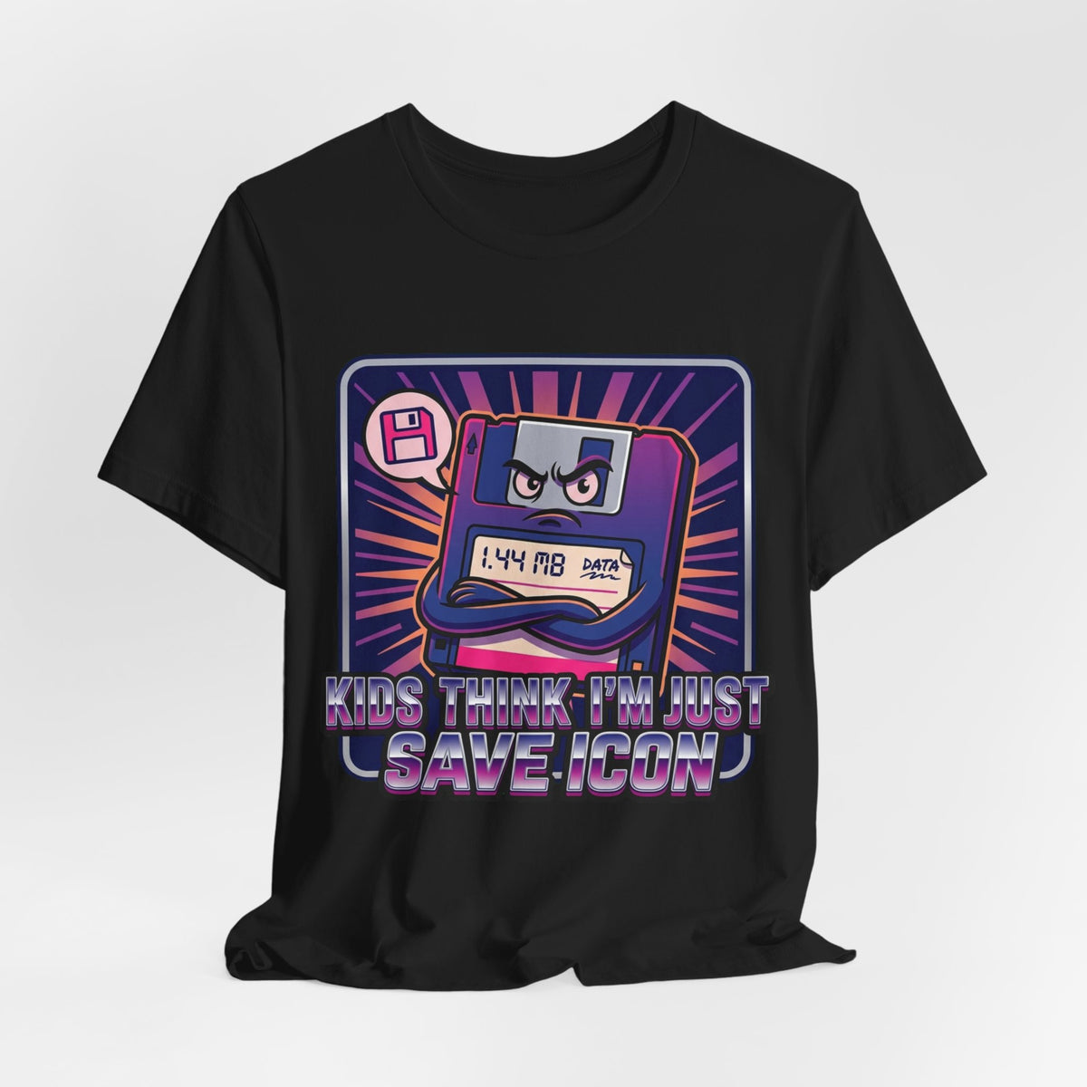 Kids Think I'm The Save Icon Floppy Tee