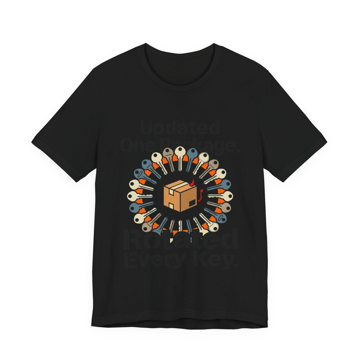 Updated One Package Rotated Every Key Tee
